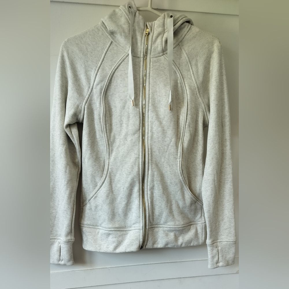 lululemon athletica Women's Gray Hoodie Sweater